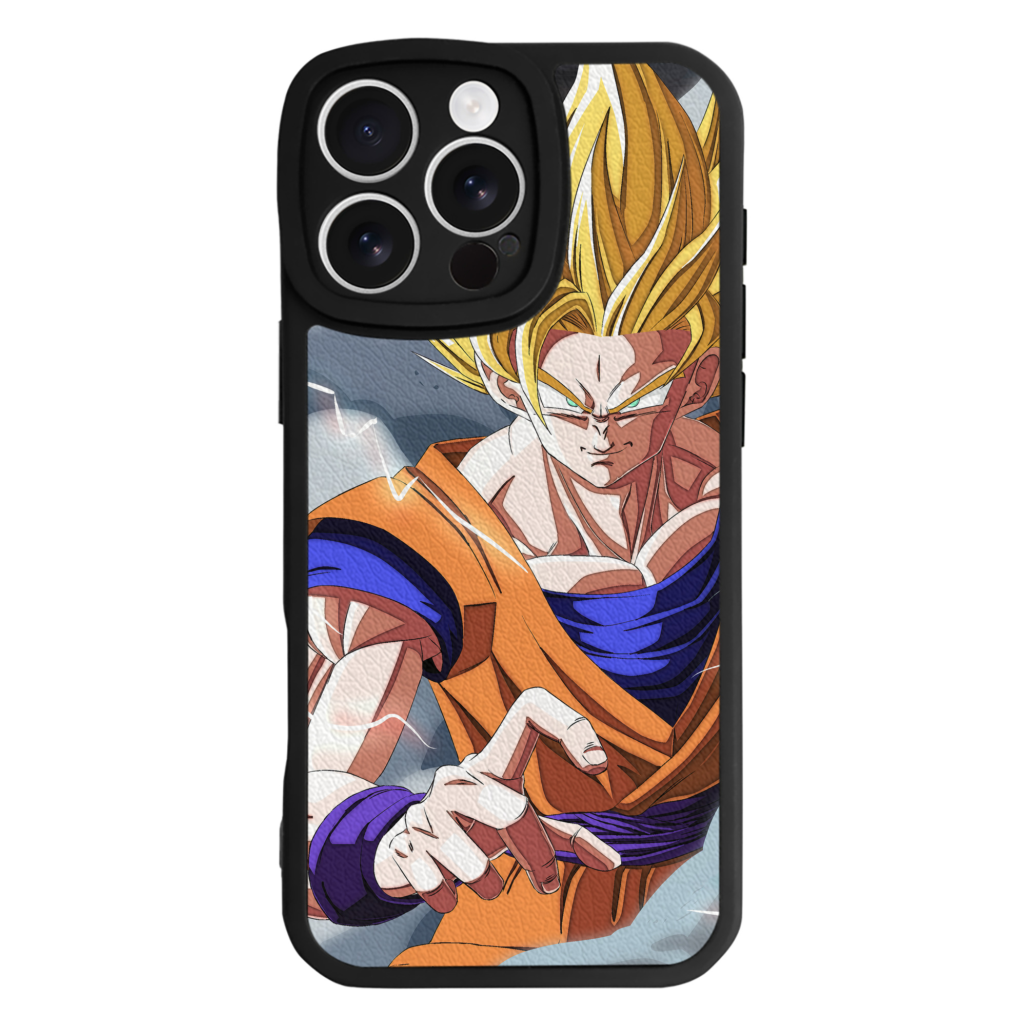 （画像用） ドラゴンボール DRAGON BALL 【iPhone 16シリーズ対応】シリコンスマホケース（レザー調） 材質：シリコン